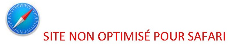 SITE NON OPTIMISÉ POUR SAFARI